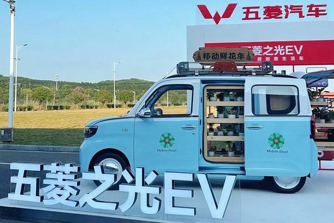 五菱之光EV亮相座椅灵活配侧滑门网友：国产K-CAR(图3)